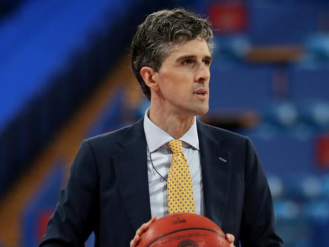 Head Coach of the Sydney Kings, Will Weaver is seen during Game 2 of the NBL Finals match between the Perth Wildcats and Sydney Kings at Perth Arena in Perth, Friday, March 13, 2020. (AAP Image/Richard Wainwright) NO ARCHIVING, EDITORIAL USE ONLY