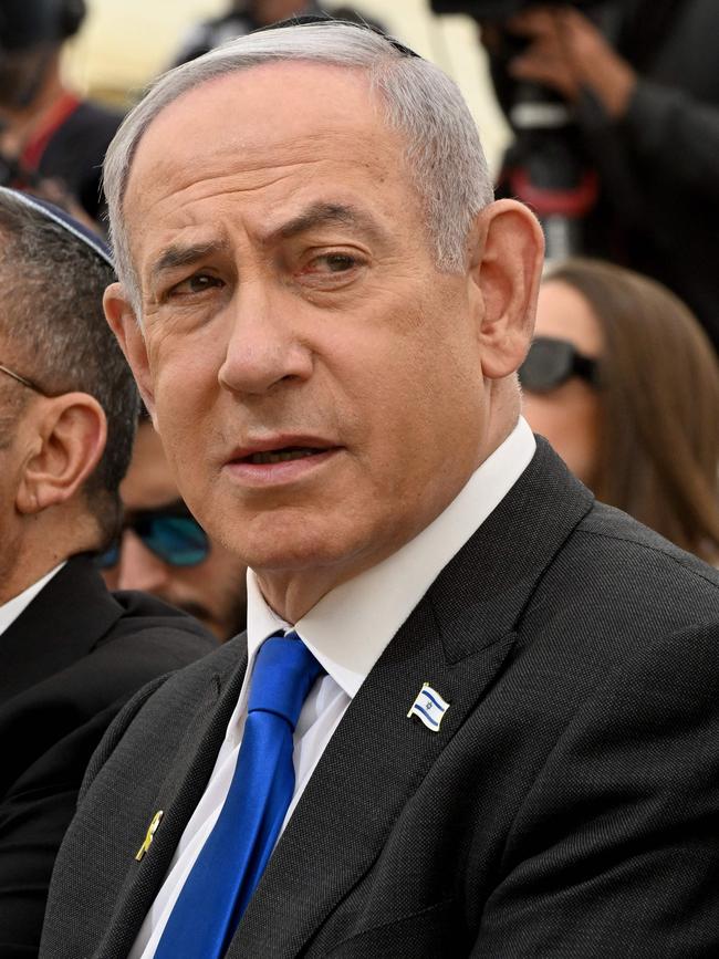 Israeli Prime Minister Benjamin Netanyahu. Picture: Debbie Hill/AFP