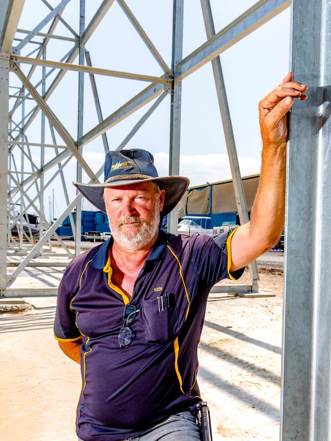 Redland City Marina manager Ken Drummond says the facility is a one-stop-shop for boaties. PICTURE: AAP/Richard Walker