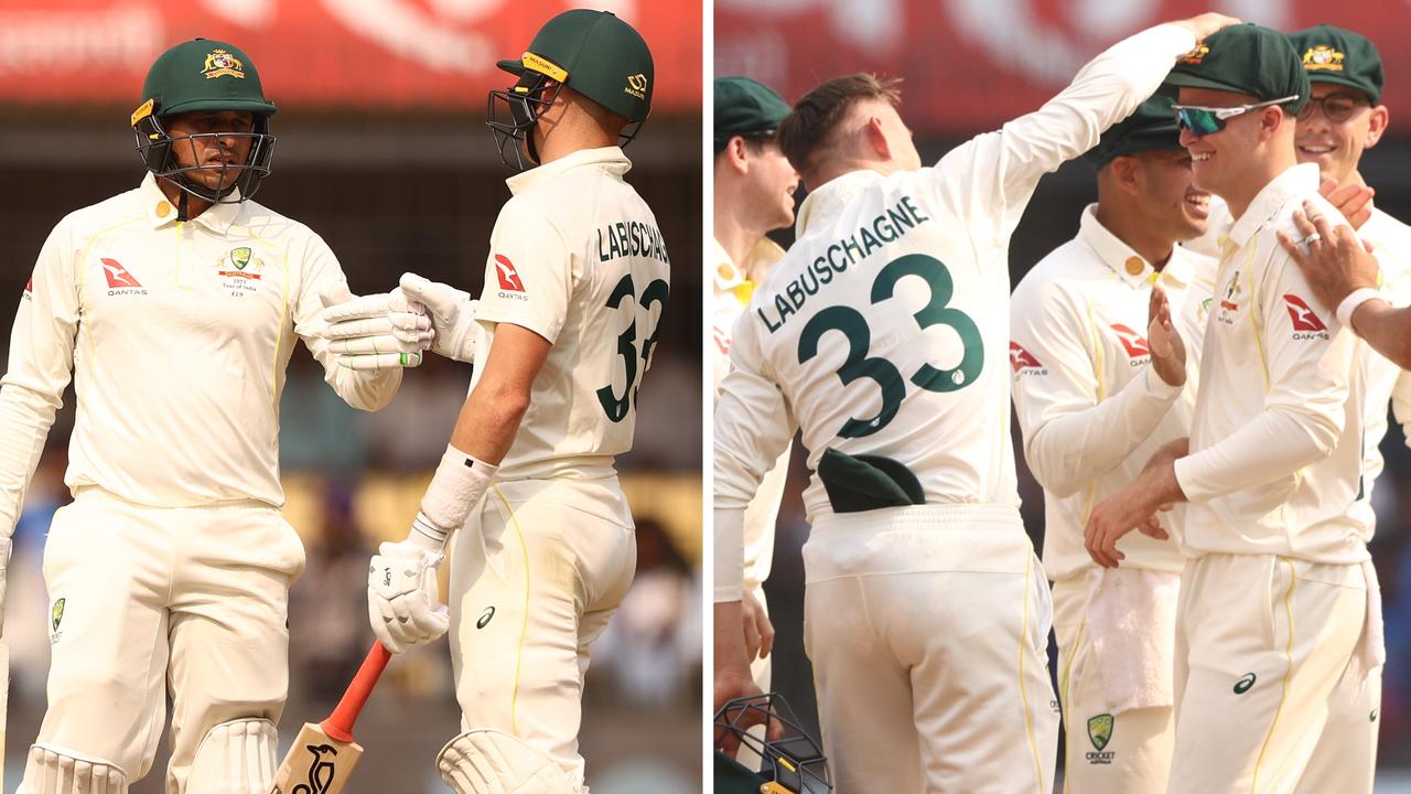 day-1-wrap-khawaja-s-class-spinner-s-5-for-put-aussies-in-total-control-amid-14-wicket-madness