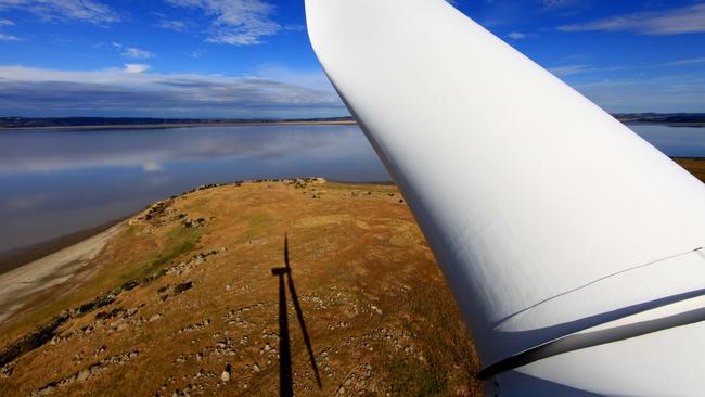 A wind farm in NSW.