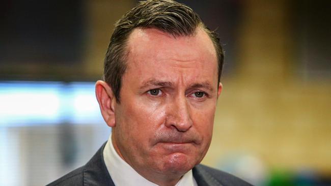 WA Premier Mark McGowan. Picture: Colin Murty