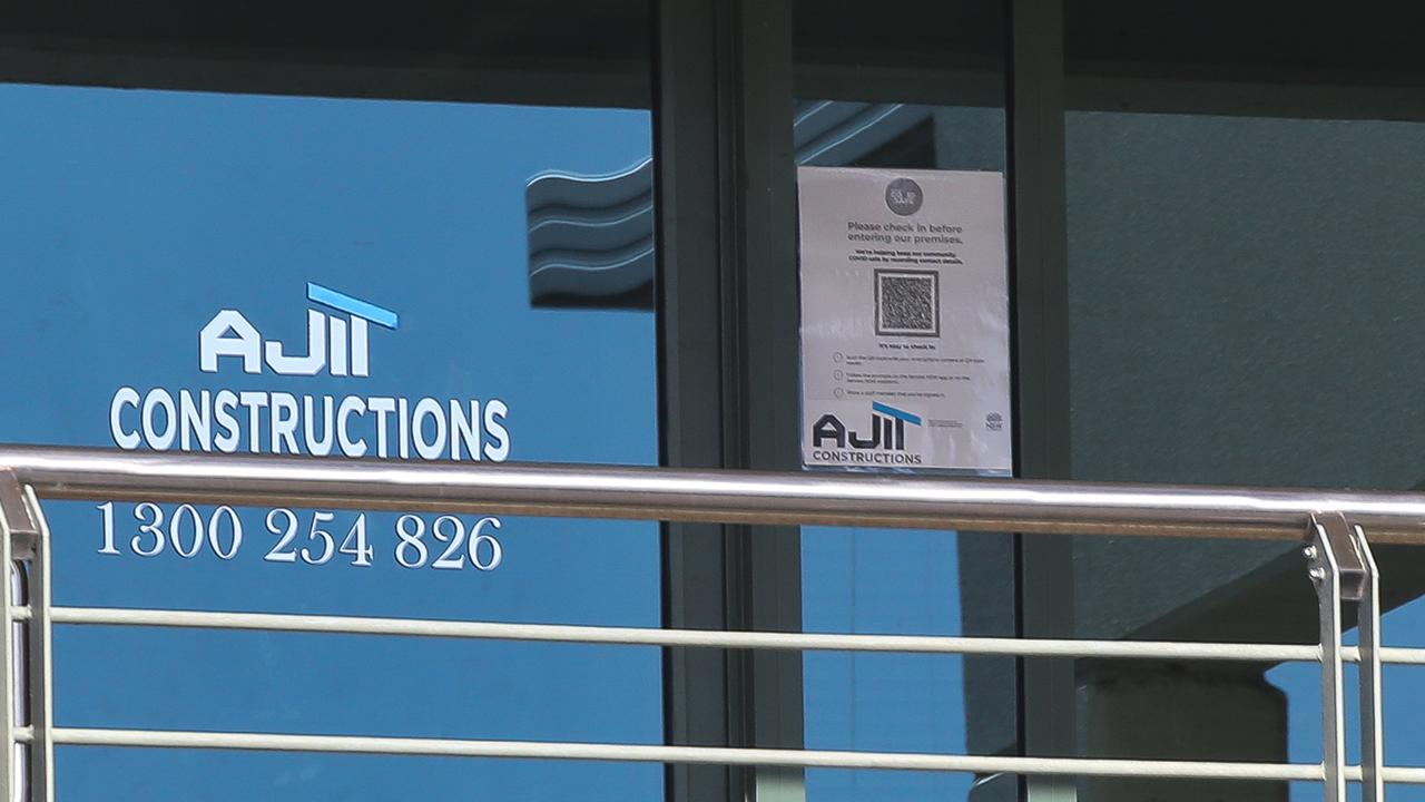 The Bella Vista offices of AJIT Construction in Sydney's North West can be seen empty during business hours. Picture: NCA Newswire / Gaye Gerard