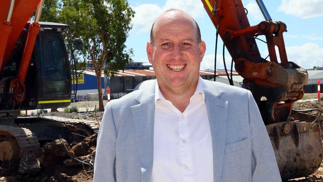 BRISBANE, AUSTRALIA, MARCH 14, 2025: BMD Group CEO Scott Power at the company's North Shore Hamilton worksite. Picture: Tertius Pickard