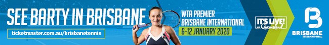 Brisbane International's star attraction Ash Barty.