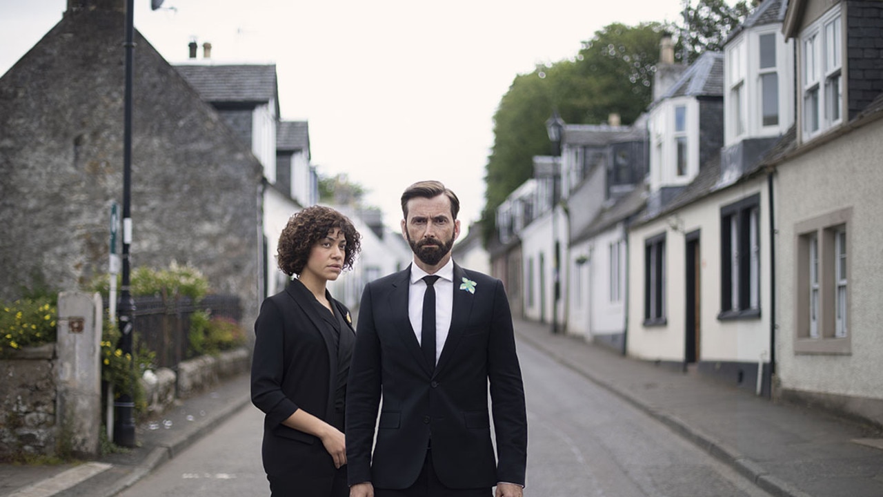 David Tennant with his natural Scottish brogue