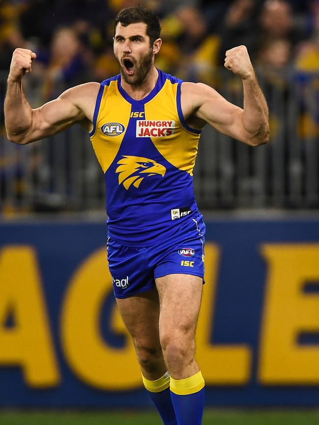 West Coast gun Jack Darling. Picture: Daniel Carson/AFL Photos via Getty Images