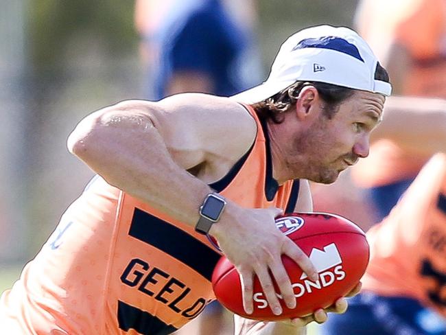 Geelong Cats Training at Deakin University, Waurn Pond. Open session. Patrick Dangerfield. Picture: Tim Carrafa