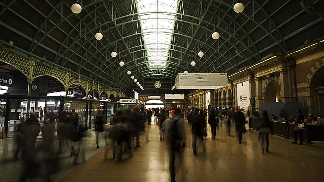 The main platform at Sydney's Central Station. Photos: Chris McKeen