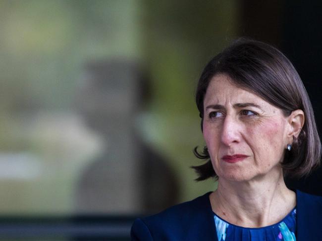 NSW Premier Gladys Berejiklian announced the changes to restrictions on Saturday. Picture: NCA NewsWire / Jenny Evans