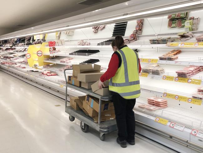 Some stores have been impacted by meat shortages. Picture: David Crosling