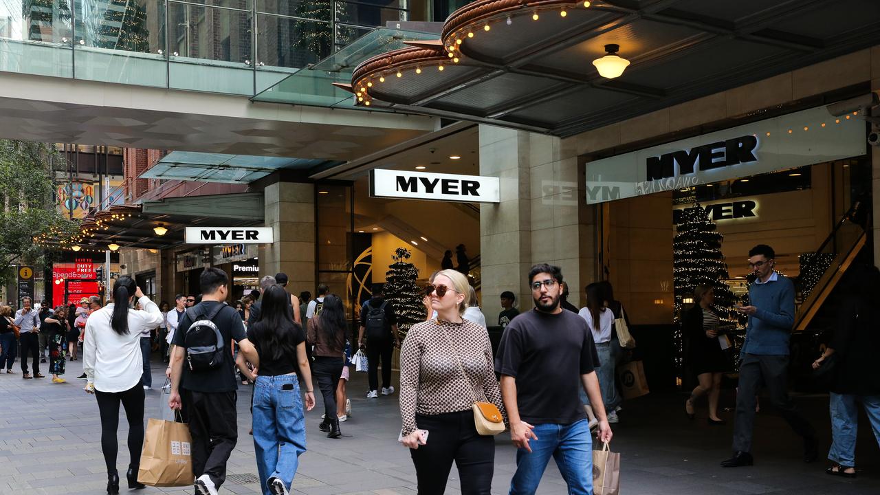 Consumer spending is tipped to pick up in mid next year. Picture: NewsWire/ Gaye Gerard