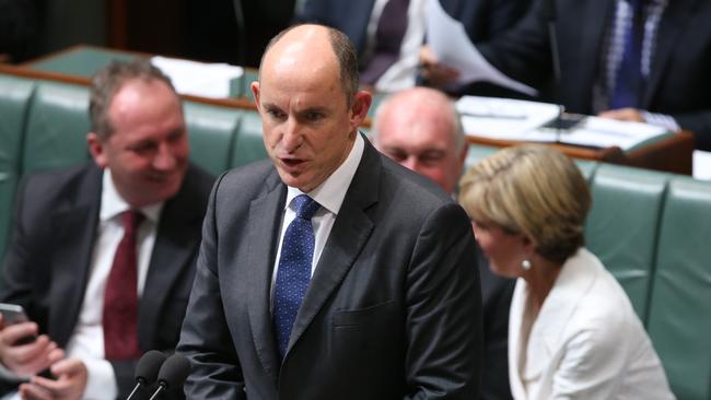 Stuart Robert has lost his position as Minister for Human Services and Veterans Affairs.