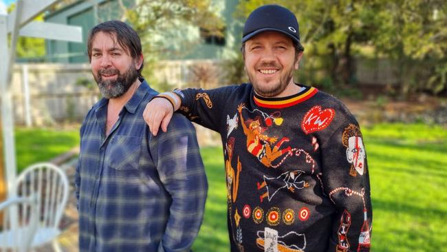 Filmmakers Adam Thompson and Nathan Maynard claim their short film, My Journey, was banned from Tasmania’s GRIT film festival for political reasons.