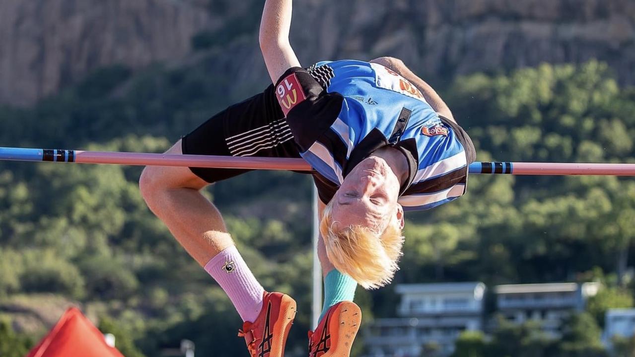 Geordie Cowdroy is the number two ranked high jumper in Australia.