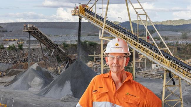 Ravenswood Gold CEO Brett Fletcher has discussed plans for the mine to test the market for potential buyers. Picture: Supplied.