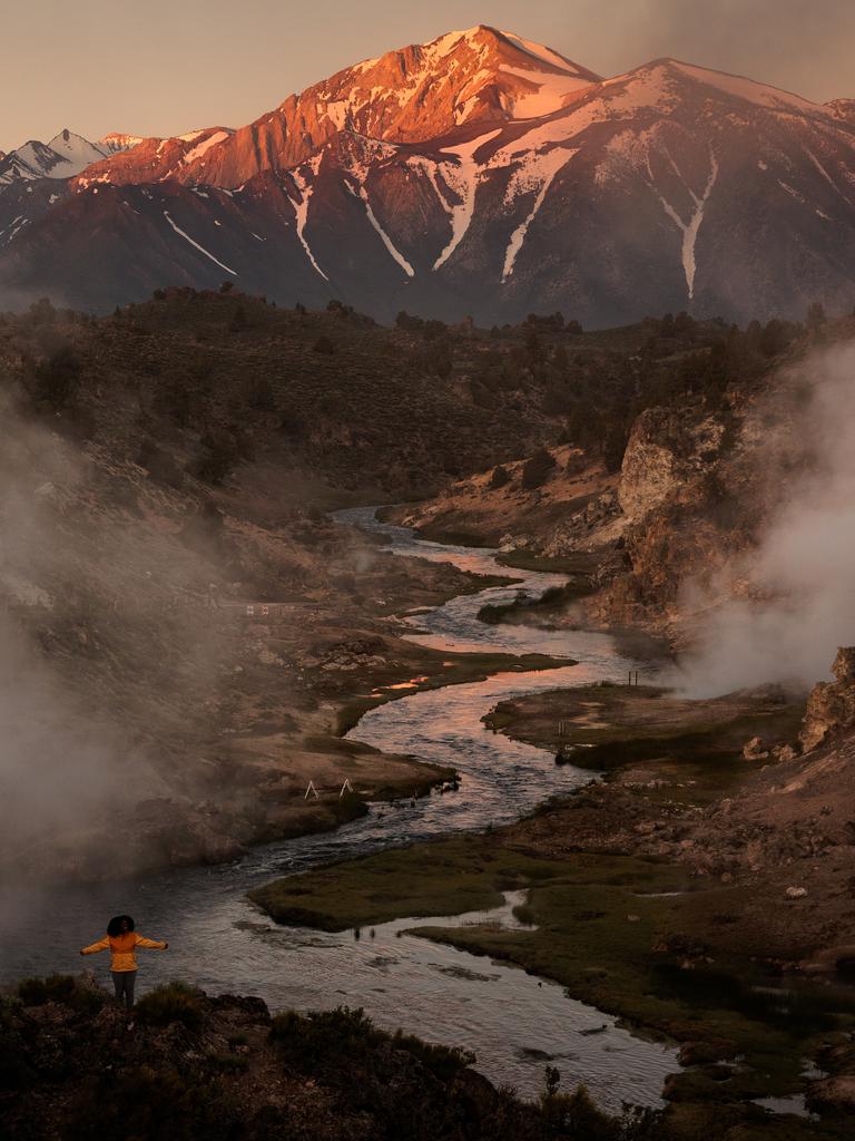 There are stunning like Hot Creek. Pictures: Visit California