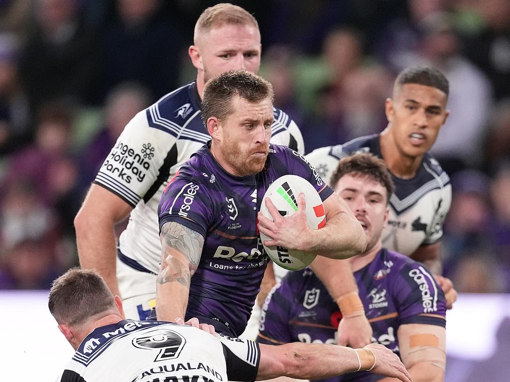 Cameron Munster was the pick of the bunch on a terrific night for Melbourne. Picture: Daniel Pockett/Getty Images