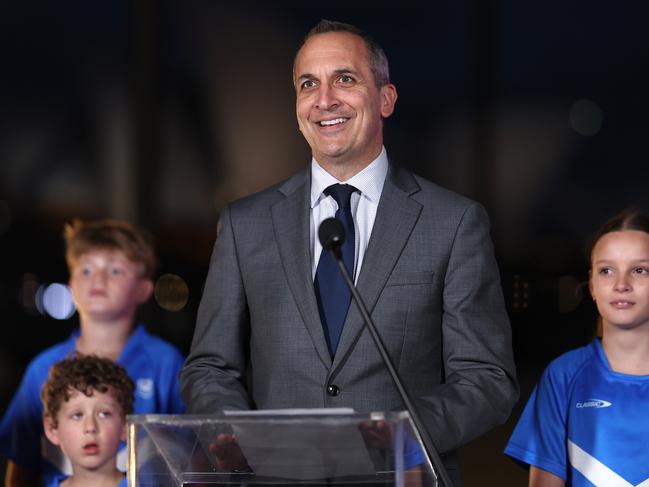 SYDNEY, AUSTRALIA - SEPTEMBER 30:  NRL CEO  Andrew Abdo speaks at the NRL Grand Final Week Launch at Campbell's Cove, The Rocks on September 30, 2024 in Sydney, Australia. (Photo by Matt King/Getty Images)