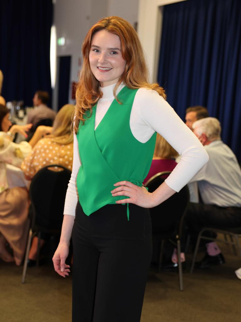 Chelsea Baker at the Storyfest – Boost Your Business – luncheon at Bond University. Picture, Portia Large.