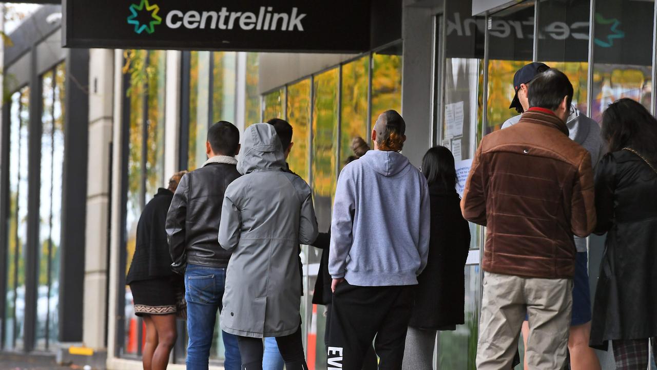 While the forecast is positive, there are fears of mass job losses after JobKeeper ends this month: Picture: William West/AFP