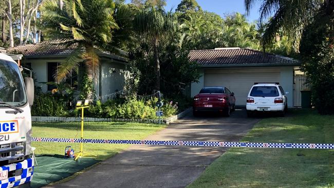 The property where a woman was found dead in Molendinar. Picture: Nigel Hallett