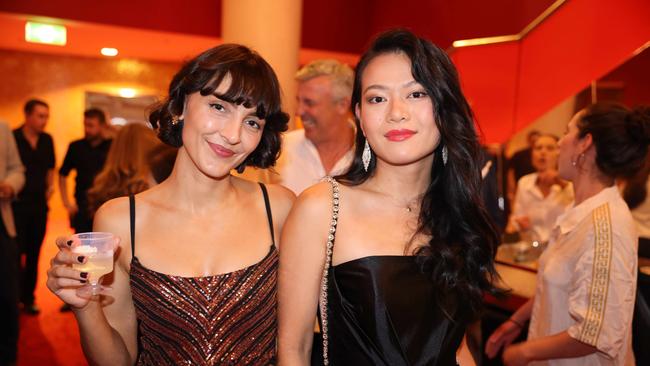 Roelene Coleman and Natasha Cheng at the Screen Forever SPA Awards at The Star Gold Coast for Gold Coast at Large. Picture, Portia Large.
