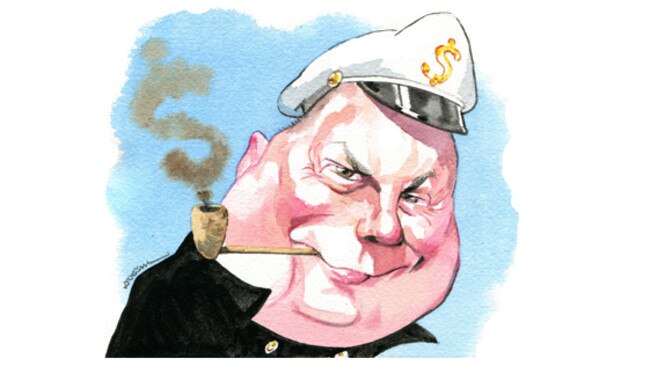 Victorian Treasurer Tim Pallas. Illustration: Sturt Krygsman.
