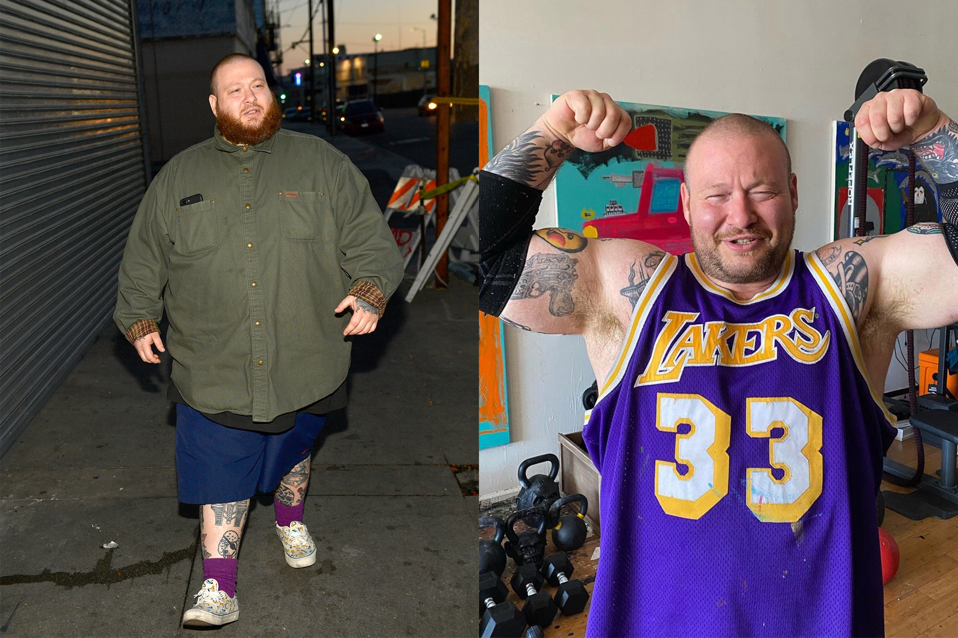 ACTION BRONSON トレーナーアクションブロンソン