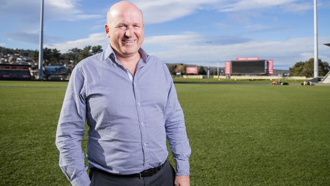 Cricket Tasmania CEO Nick Cummins. Picture: RICHARD JUPE