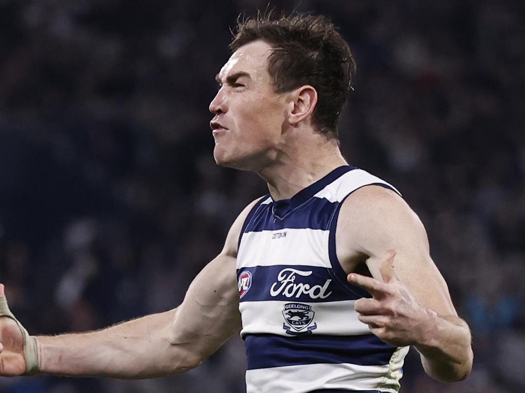 Cameron remains Geelong’s most dangerous weapon. (Photo by Darrian Traynor/Getty Images)