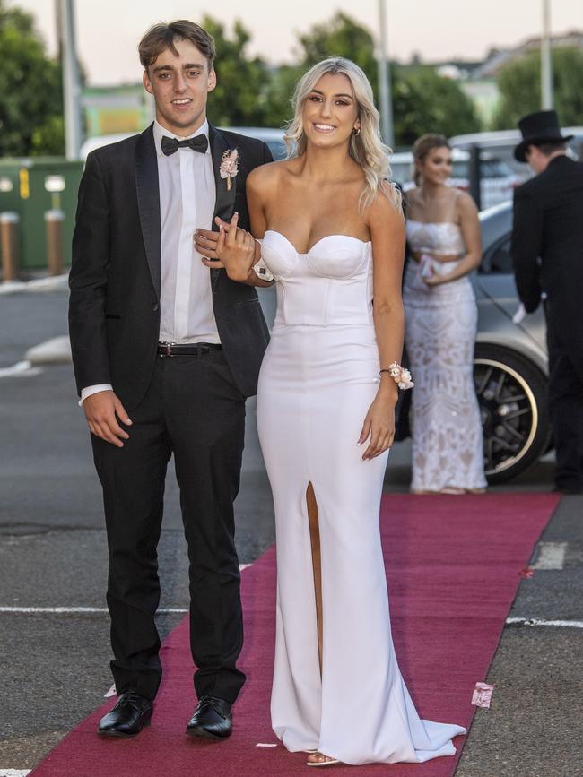 Jarvis Otaola and Matilda Reid. St Ursula's College formal. Friday. 20th Nov 2020