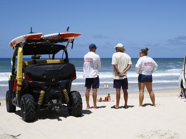 Due to the extreme weather conditions, lifesavers will be limited in their ability to respond to incidents. Picture: NCA NewsWire/Tertius Pickard