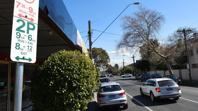 The clearway is only 130 metres long and in effect 90 minutes a day.