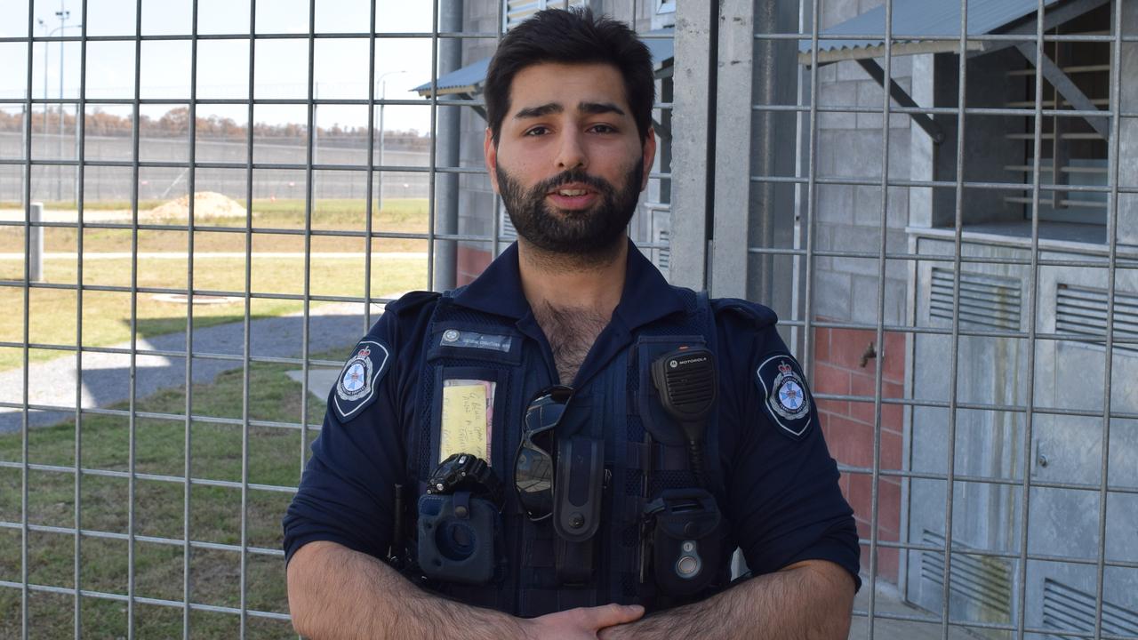 Karan is an officer at the prison and has been there for two years.