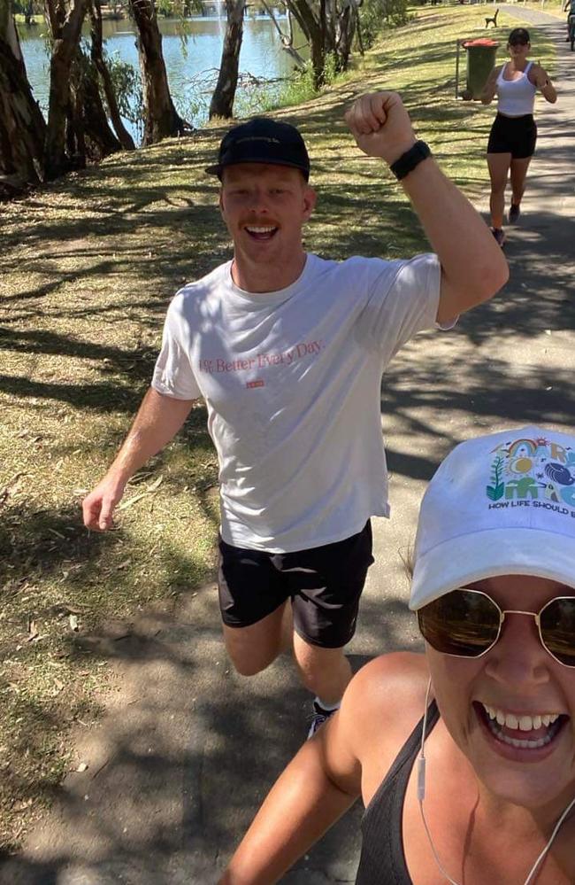 Zali Thomas and the South Dubbo River Runners. Photo: Supplied.