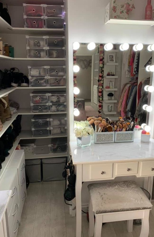 She created the boutique-style space for her and her youngest daughter. Picture: Facebook/Mrs Hinch Made Me Do It