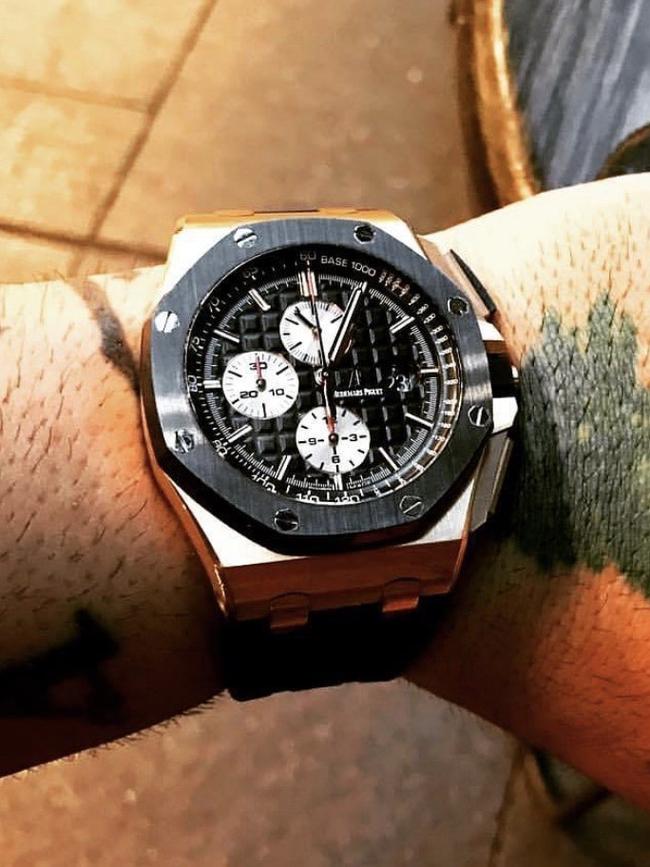A photo posted to the WatchesRUs Instagram page. Picture: Instagram