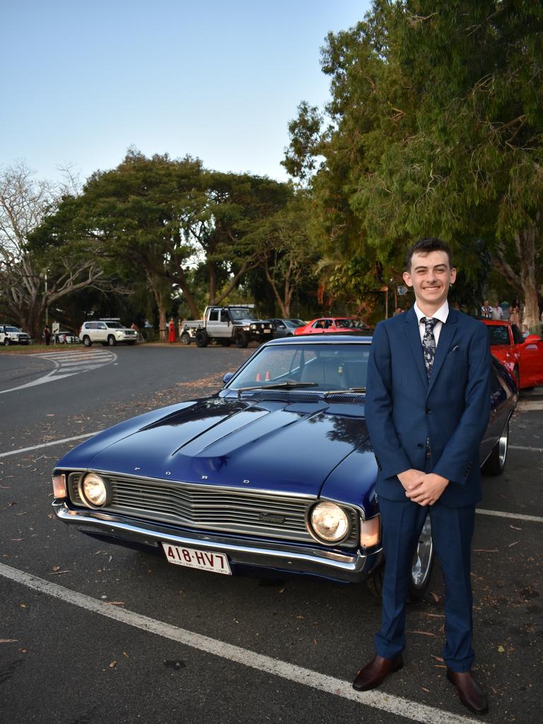 Adrian Gibson at Mirani State High School formal at Ocean International on September 8, 2023. Photo: Zoe Devenport