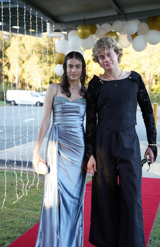 Students at the Coolum State High School formal 2023. Picture: contributed.