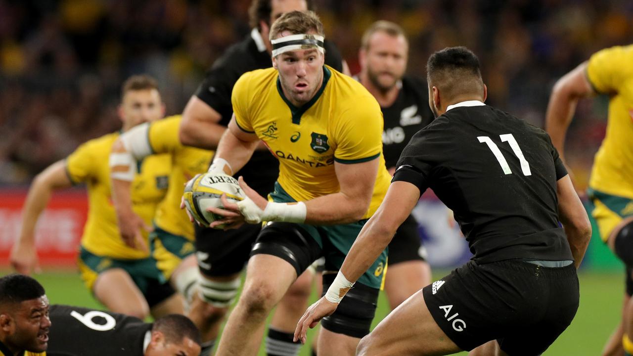 Izack Rodda is back in Australia and eligible to play for the Wallabies. Photo: AAP