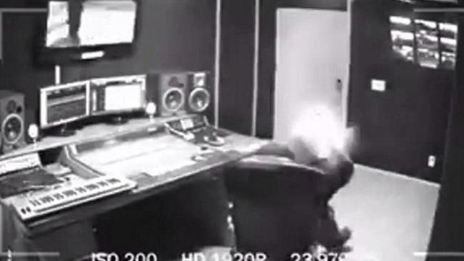 Singer CeeLo Green appeared to be seriously hurt after a mobile phone exploded in his face. Picture: Instagram