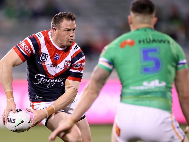 Josh Morris has excelled in his first season at the Sydney Roosters. Picture: Mark Kolbe/Getty Images
