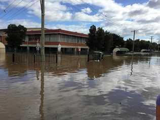 Testing of the grounds at Trinity Catholic College found soil contamination hotspots after the flood.