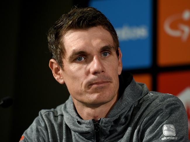 Pre-race TDU press conference. Daryl Impey. Picture: Tricia Watkinson