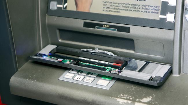 A repair technician found one of the devices in a Hawthorn ATM.