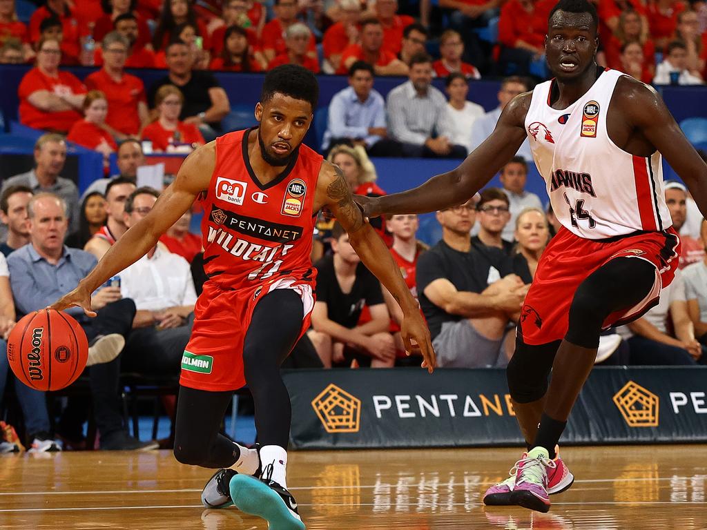 Boomers coach Brian Goorjian has confirmed his interest in Perth superstar Bryce Cotton for next year’s Tokyo Olympics if his Australian citizenship is approved. Picture: Paul Kane/Getty Images.