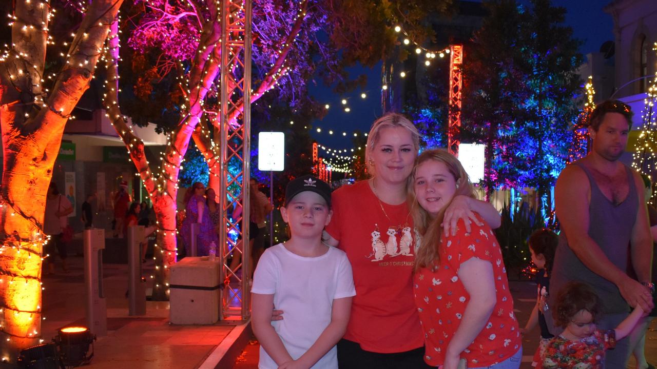 All the lights and magical moments captured at Ipswichâ&#128;&#153;s Nicholas Street Precinct on Sunday 19, December 2021. Picture: Peta McEachern