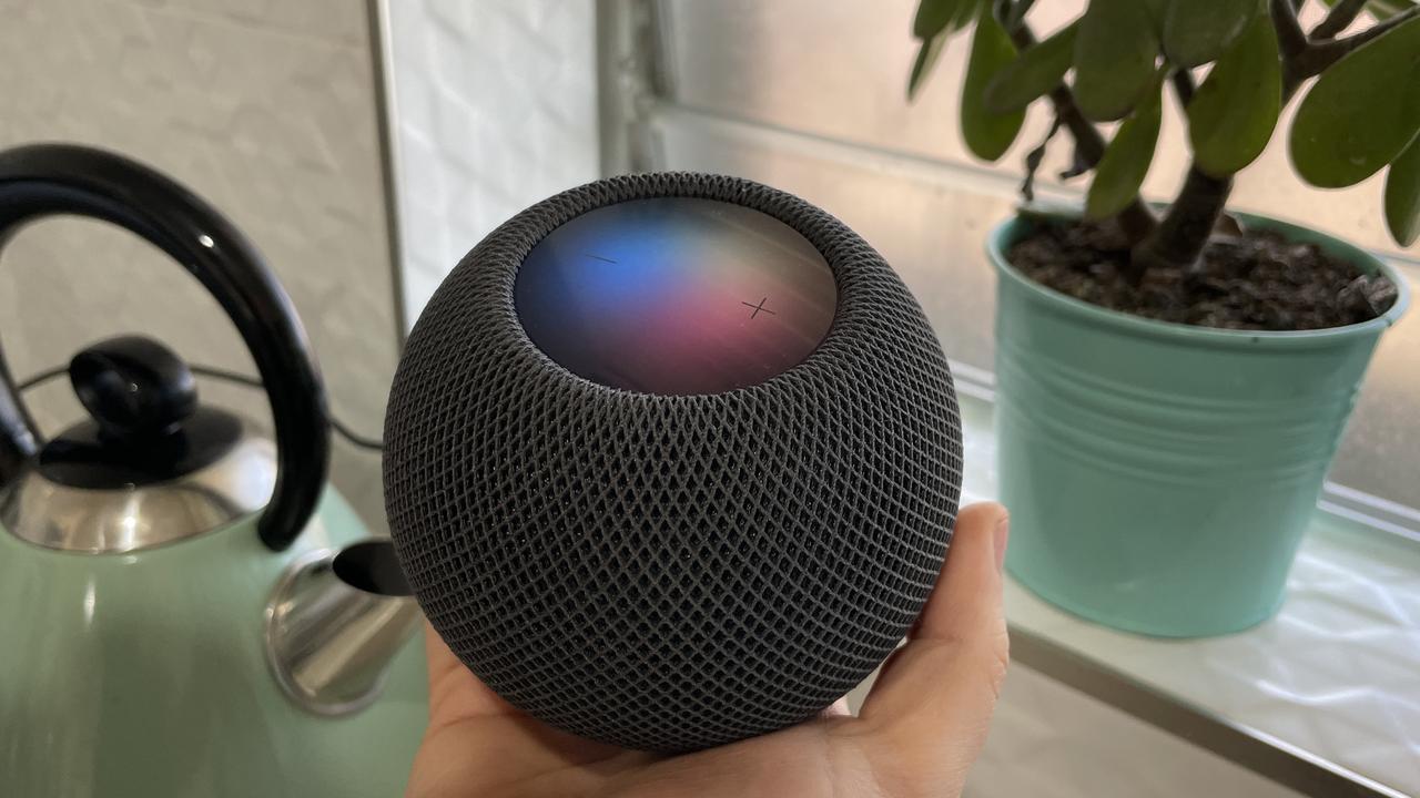 The Apple HomePod mini is small but mighty.