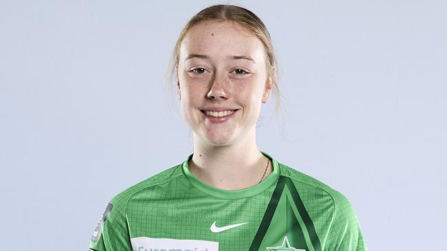 Melbourne Stars cricketer Olivia Henry. (Photo by Graham Denholm/Getty Images for Cricket Australia)